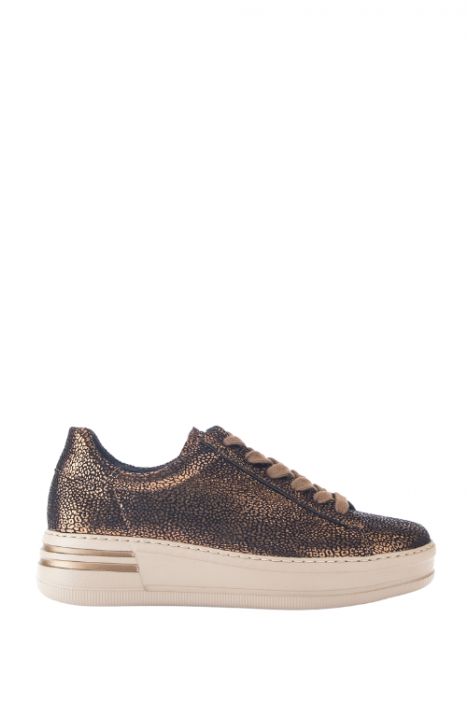 56395 Gabor Kadın Deri Casual Ayakkabı 3.5-7.5 85 Bronz/Wash Met. - bronce