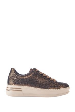 56395 Gabor Kadın Deri Casual Ayakkabı 3.5-7.5 85 Bronz/Wash Met. - bronce