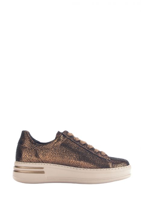 56395 Gabor Kadın Deri Casual Ayakkabı 3.5-7.5 85 Bronz/Wash Met. - bronce