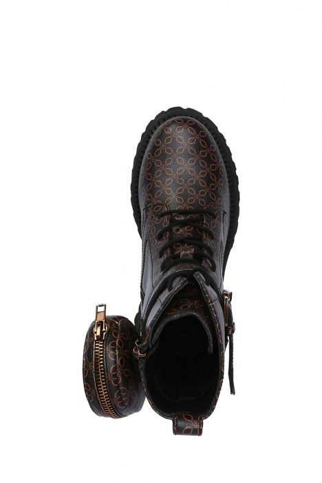 56707 Ara Shoes Kadın Deri Bot 4.0-7.5 SCHWARZ-MORO - 11SM