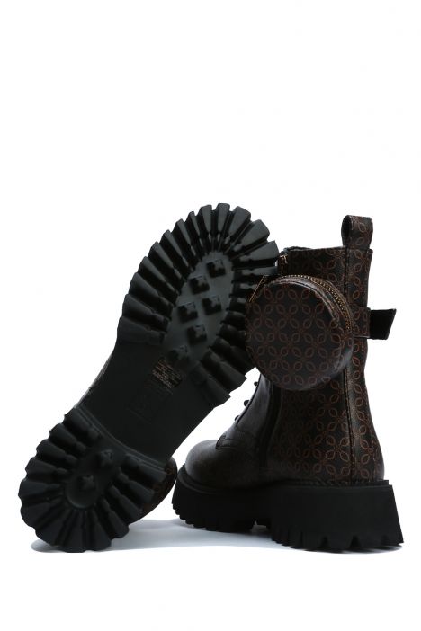 56707 Ara Shoes Kadın Deri Bot 4.0-7.5 SCHWARZ-MORO - 11SM