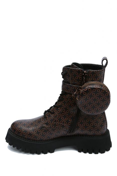 56707 Ara Shoes Kadın Deri Bot 4.0-7.5 SCHWARZ-MORO - 11SM
