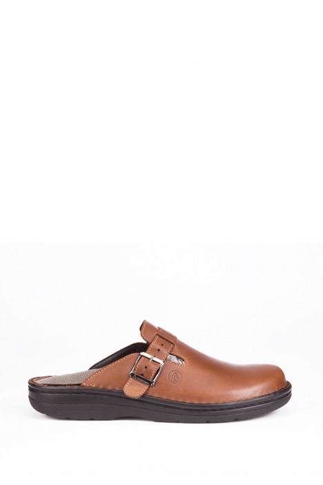 5708 Berkemann Max Erkek Anatomik Terlik 6-12 Cognac Leder – 408