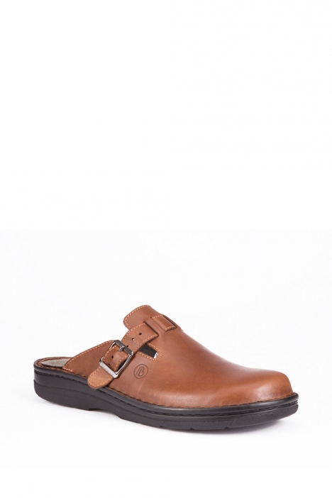 5708 Berkemann Max Erkek Anatomik Terlik 6-12 Cognac Leder – 408