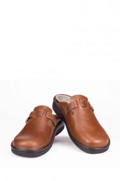 5708 Berkemann Max Erkek Anatomik Terlik 6-12 Cognac Leder – 408