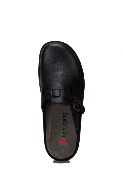 5708 Berkemann Max Erkek Anatomik Terlik 6-12 Schwarz Sportnappa - B-904
