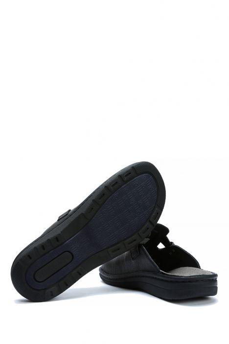 5729 Berkemann Max-Plus Erkek Anatomik Terlik 6.0-12.0 Schwarz Soft Sportnappa - 908
