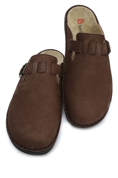 5729 Berkemann Max-Plus Erkek Anatomik Terlik 6.0-12.0 Earth Brown - Embossed Nubuck - 758