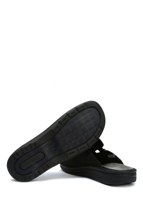 5729 Berkemann Max-Plus Erkek Anatomik Terlik 6.0-12.0 Matt Black - Embossed Nubuck - 893