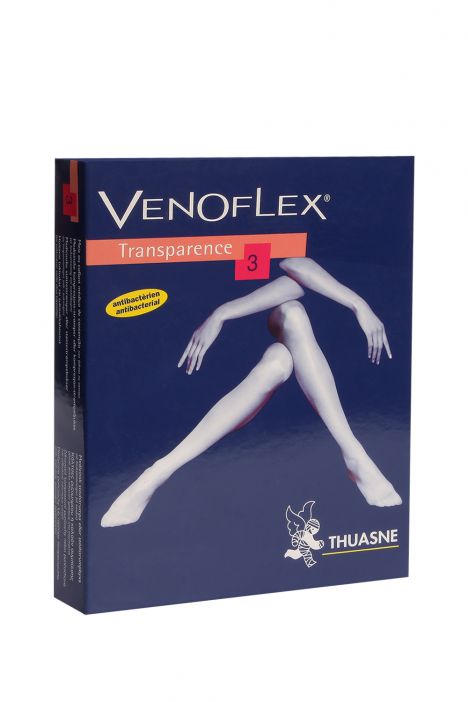 5732 N Thuasne Venoflex Kasığa Kadar  Burnu Kapalı Bej / Beige