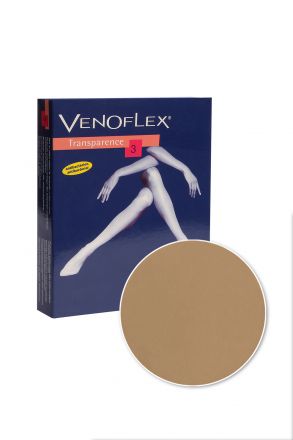 5732 N Thuasne Venoflex Kasığa Kadar  Burnu Kapalı Bej / Beige