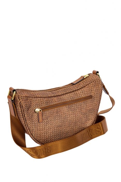 5781  Bric's X-Bag S Boy Omuz Çantası 28x15x10 cm Karamel/Wool Caramal - 637