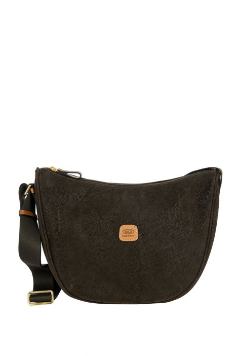 5800 Bric's Life Luna Omuz Çantası 35x21x11 cm Olive - 378