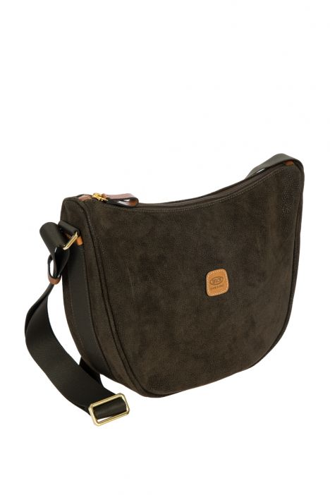 5800 Bric's Life Luna Omuz Çantası 35x21x11 cm Olive - 378