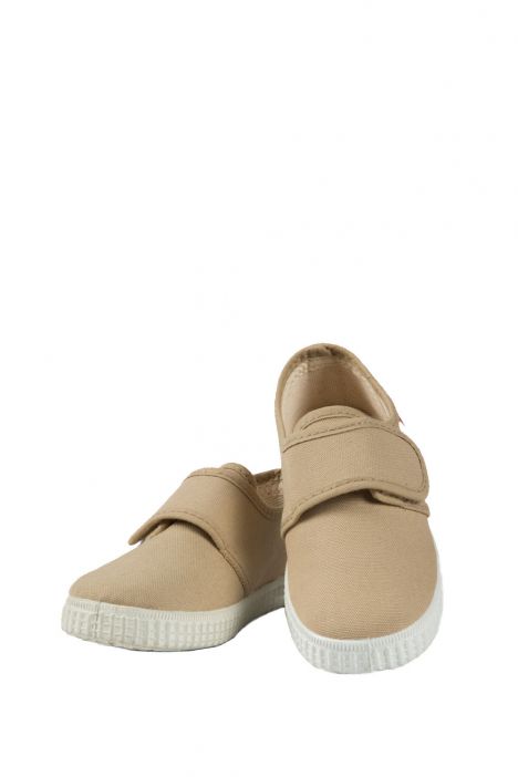58000 Kifidis Cienta Çocuk Keten Ayakkabı 21-24 Bej / Beige