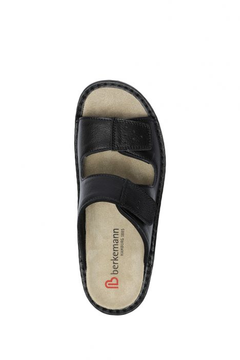5801 Berkemann Tobias Erkek Anatomik Deri Terlik 6.0-12.0 Schwarz Soft Sportnappa - 908