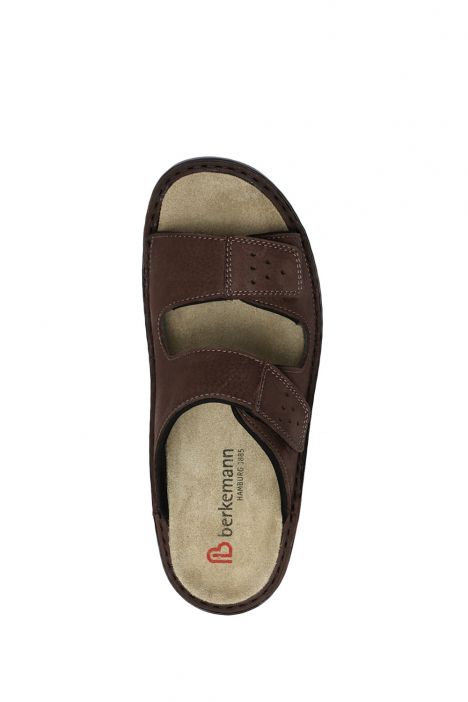 5801 Berkemann Tobias Erkek Anatomik Deri Terlik 6.0-12.0 Earth Brown - Embossed Nubuck - 758