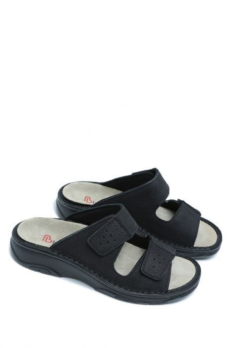 5801 Berkemann Tobias Erkek Anatomik Deri Terlik 6.0-12.0 Schwarz Nubukleder - 910