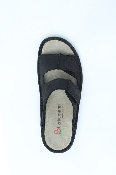 5801 Berkemann Tobias Erkek Anatomik Deri Terlik 6.0-12.0 Schwarz Nubukleder - 910