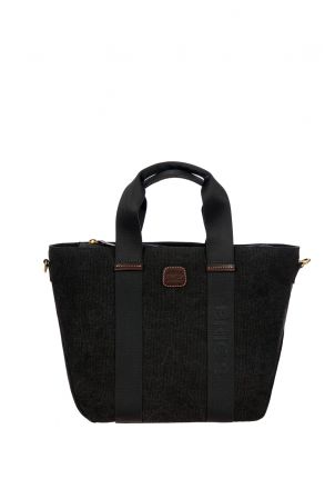 5803 Bric's Sorrento Omuz Çantası 27x28x15 cm Siyah/Black - 001