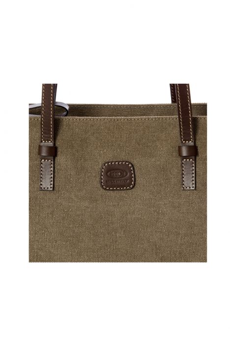 5809 Bric's Sorrento Omuz Çantası 35x25x15 cm Kakao/Cocoa - 440