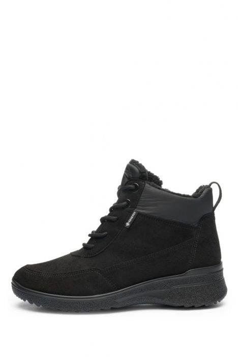 58506 Ara Shoes München Gore-Tex Kadın Bot 35-42 01 SCHWARZ,DUSTY
