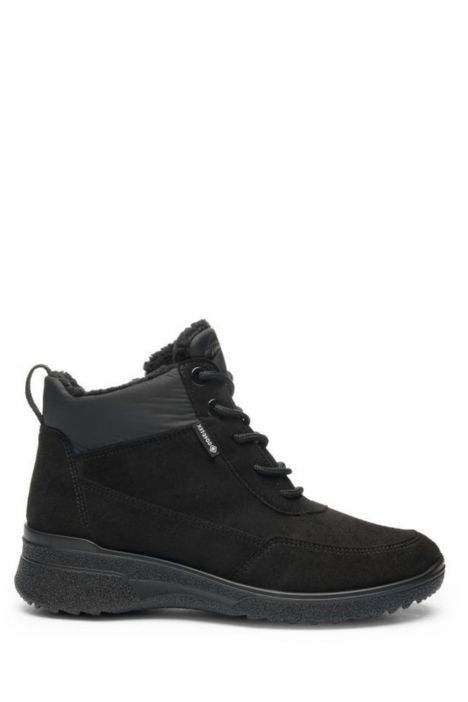 58506 Ara Shoes München Gore-Tex Kadın Bot 35-42 01 SCHWARZ,DUSTY