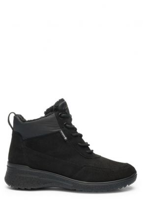 58506 Ara Shoes München Gore-Tex Kadın Bot 35-42 01 SCHWARZ,DUSTY