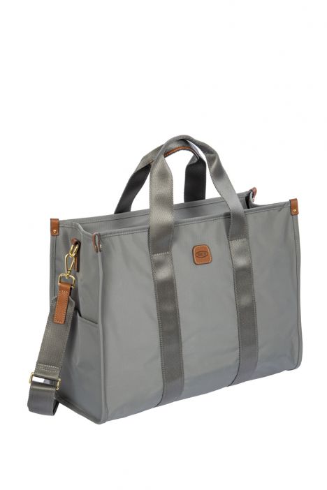 5852 Bric's X-Bag Opera Bag M El Çantası 40,5x30,5x17 cm Grey/Cloud - 517