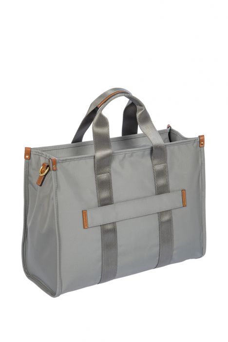 5852 Bric's X-Bag Opera Bag M El Çantası 40,5x30,5x17 cm Grey/Cloud - 517