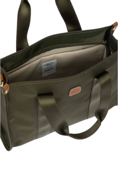 5854 Bric's X-Bag El Çantası 35x25x12,5 cm Olive - 078