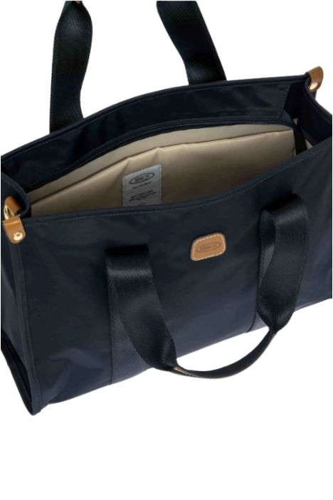 5854 Bric's X-Bag El Çantası 35x25x12,5 cm Lacivert/Ocean Blue -050