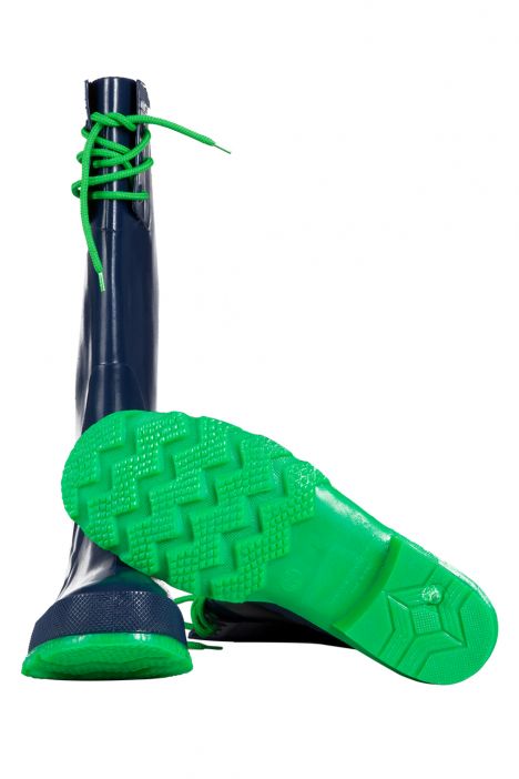 6001 Kadın Pvc Çizme 36-41 BLU-VERDE