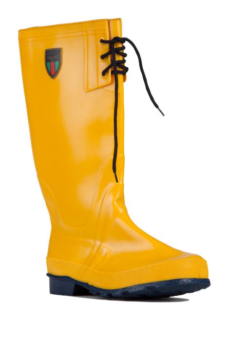 6001 Kadın Pvc Çizme 36-41 GIALLO/BLUE