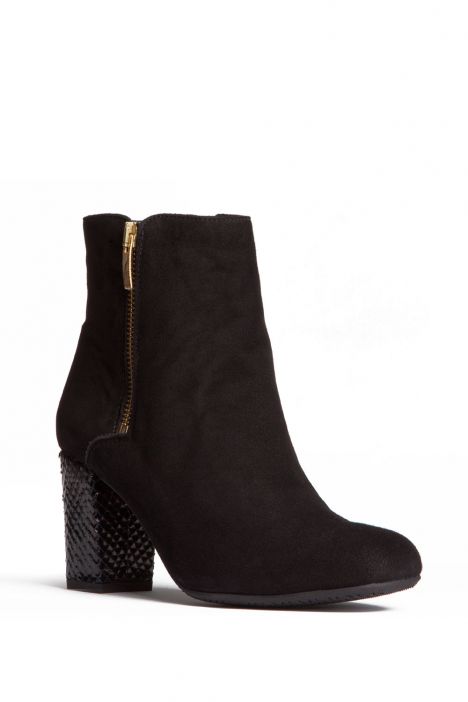 6016 Kifidis CG Blonx Kadın Bot 36-40 SUEDE BLACK