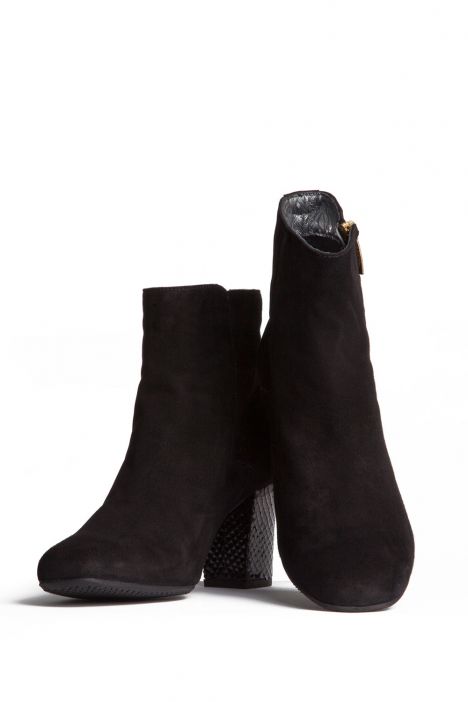 6016 Kifidis CG Blonx Kadın Bot 36-40 SUEDE BLACK