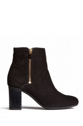 6016 Kifidis CG Blonx Kadın Bot 36-40 SUEDE BLACK