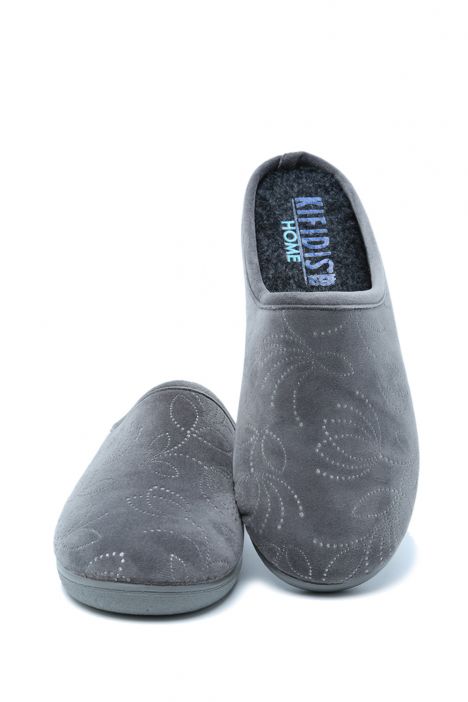 602089 Kifidis Home Kadın Desenli Ev Terliği 36-41 Gri / Gris 10