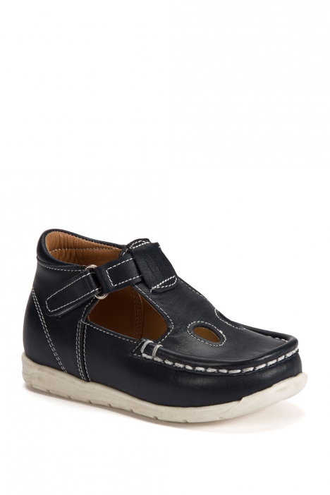 604 Kalite Çocuk Ayakkabı (Velkrolu) 25-30 Lacivert / Navy