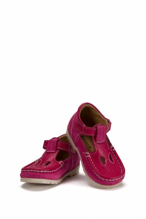 604 Kalite Çocuk Ayakkabı (Velkrolu) 25-30 NU. FUXIA