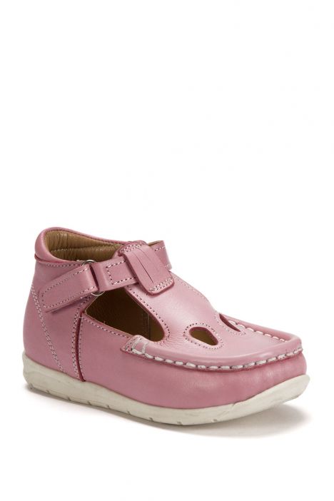 604 Kalite Çocuk Ayakkabı (Velkrolu) 25-30 Pembe / Pink