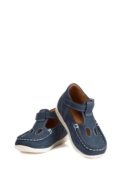 604 Kalite İlk Adım Çocuk Ayakkabısı (Velkrolu) 19-24 NU.JEANS
