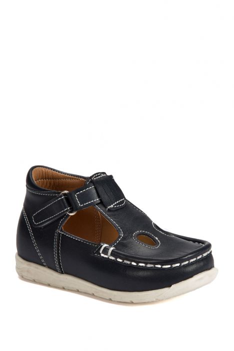 604 Kalite İlk Adım Çocuk Ayakkabısı (Velkrolu) 19-24 Lacivert / Navy