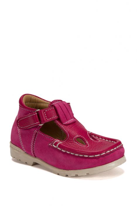 604 Kalite İlk Adım Çocuk Ayakkabısı (Velkrolu) 19-24 NU. FUXIA