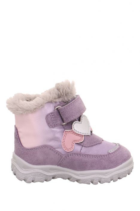 6061 Superfit Husky + Kız Çocuk Gore-Tex Bot 22-28 8500-HUSKY+/LILA/ROSA/VELOURS/TEXTIL