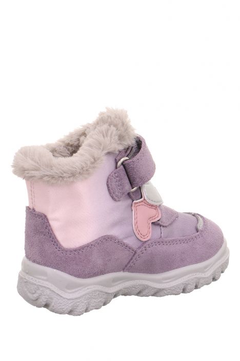 6061 Superfit Husky + Kız Çocuk Gore-Tex Bot 22-28 8500-HUSKY+/LILA/ROSA/VELOURS/TEXTIL