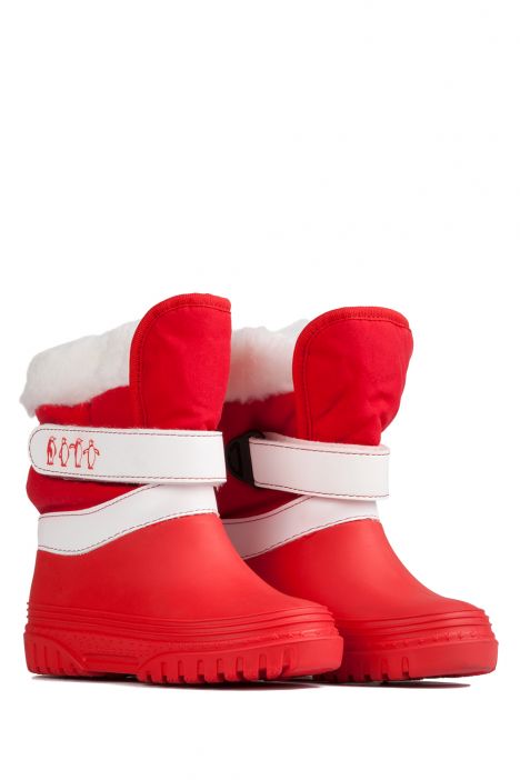 61114 Kifidis Relaxshoe Çocuk Kar Botu 19-27 Kırmızı / Red