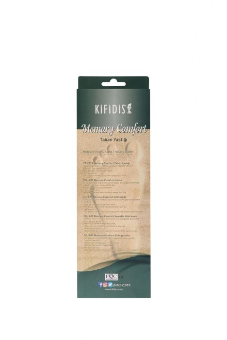 612 Kifidis Memory Comfort Taban Yastığı STD