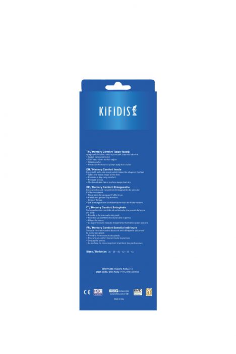 612 Kifidis Memory Comfort Taban Yastığı STD