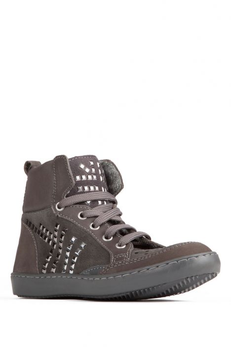 6190F31 Kifidis Melania Çocuk Ayakkabı 35-40 GRIGIO-GRİ TONU